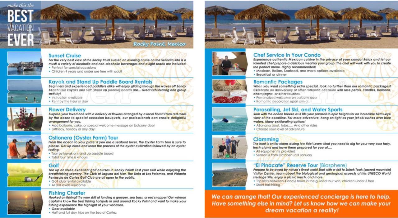 Sonoran Sea Resort Beachfront Penthouse Puerto Peñasco Dış mekan fotoğraf